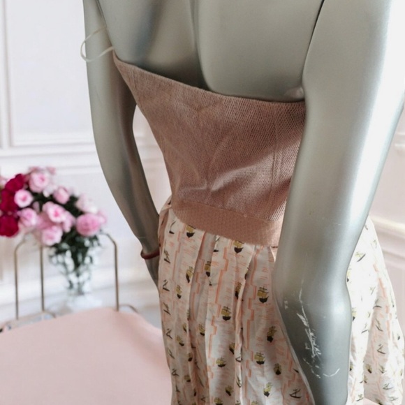 RACHEL ROY Strapless Sequined Printed Dress 6) NWT - Picture 12 of 16